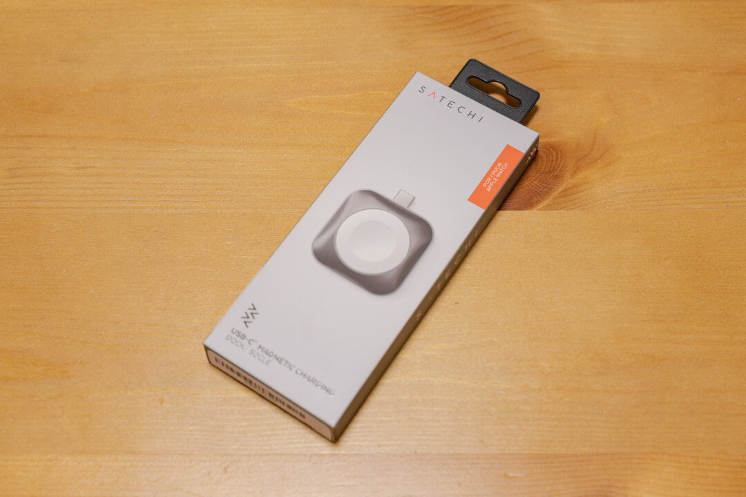 Satechi USB-C Apple Watch 充電ドックのパッケージ