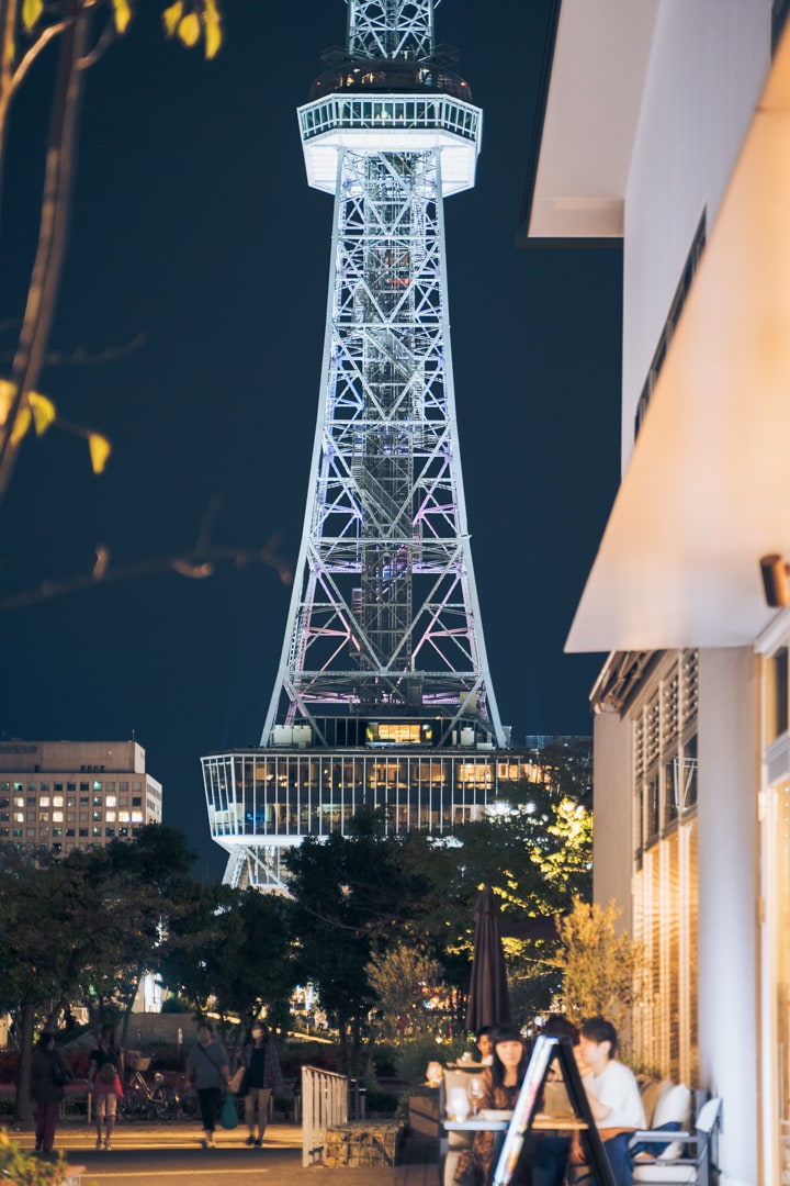 アーバンリゾートゾーンから撮る名古屋テレビ塔