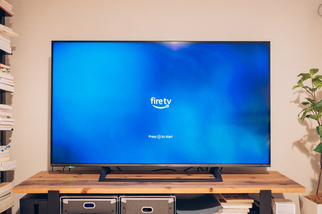 Fire TV Stic 4Kの初期設定画面
