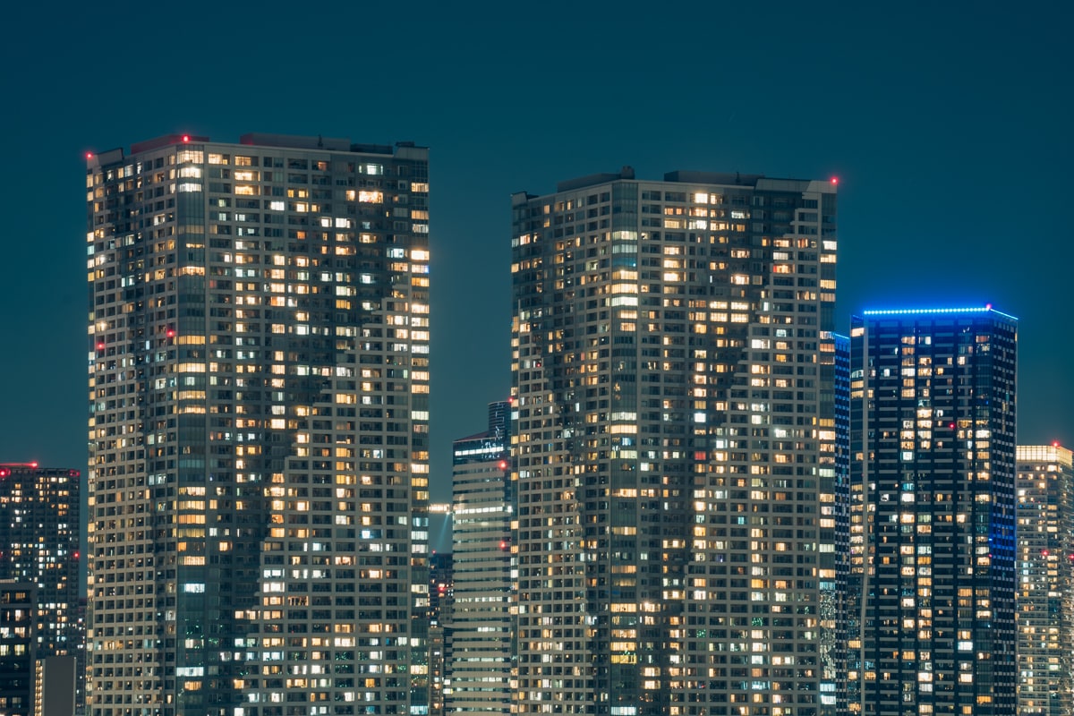 インターコンチネンタル東京ベイから眺める夜景