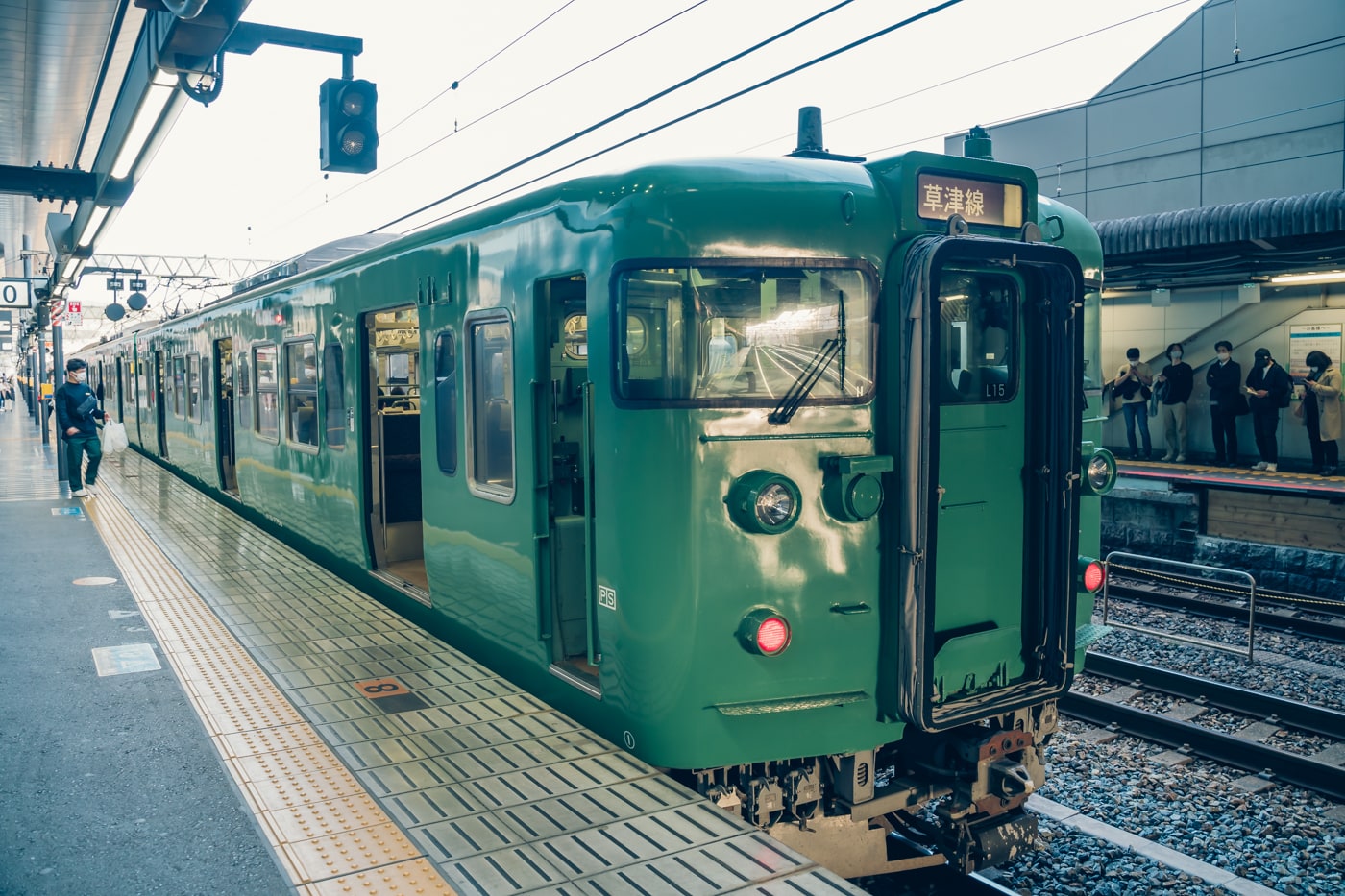 JR京都駅で撮った列車の写真