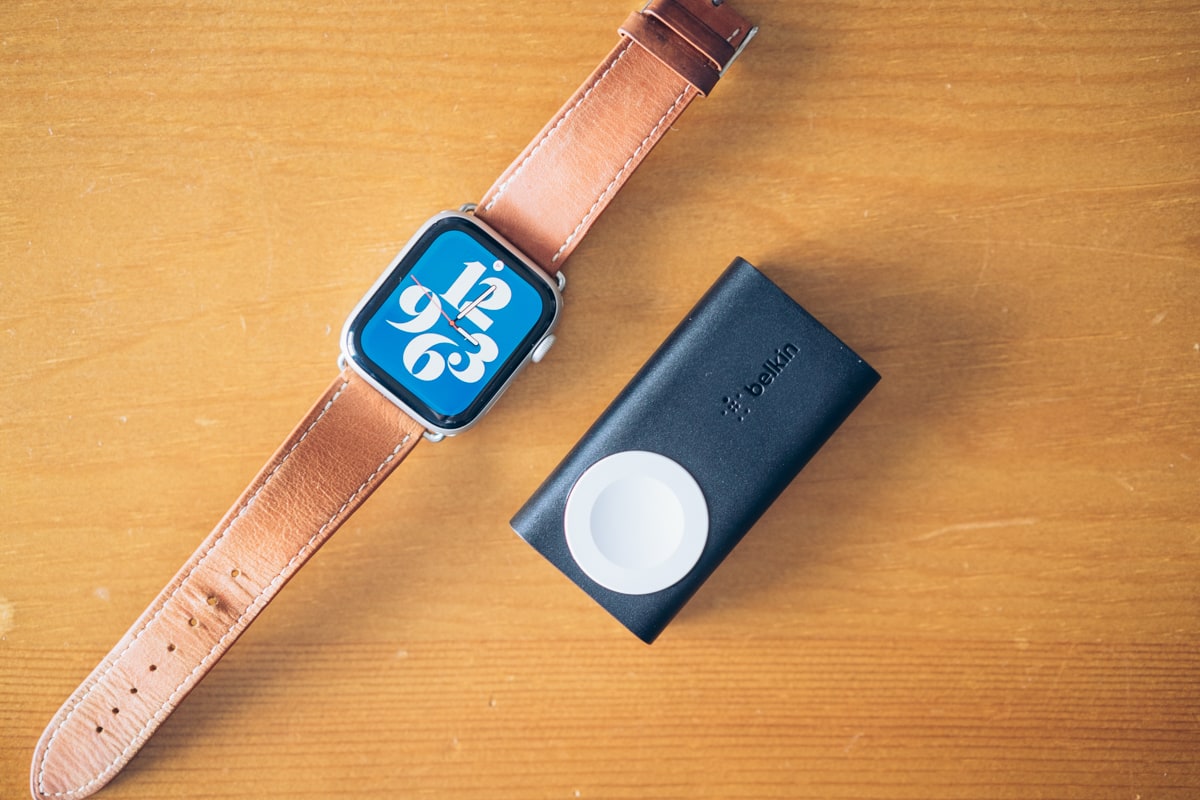 Apple Watchとモバイルバッテリー