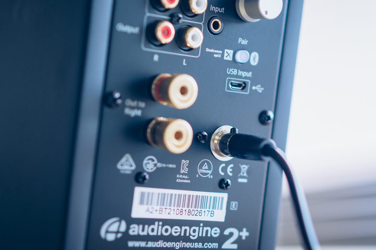 Audioengine A2+ Wirelessの接続方法