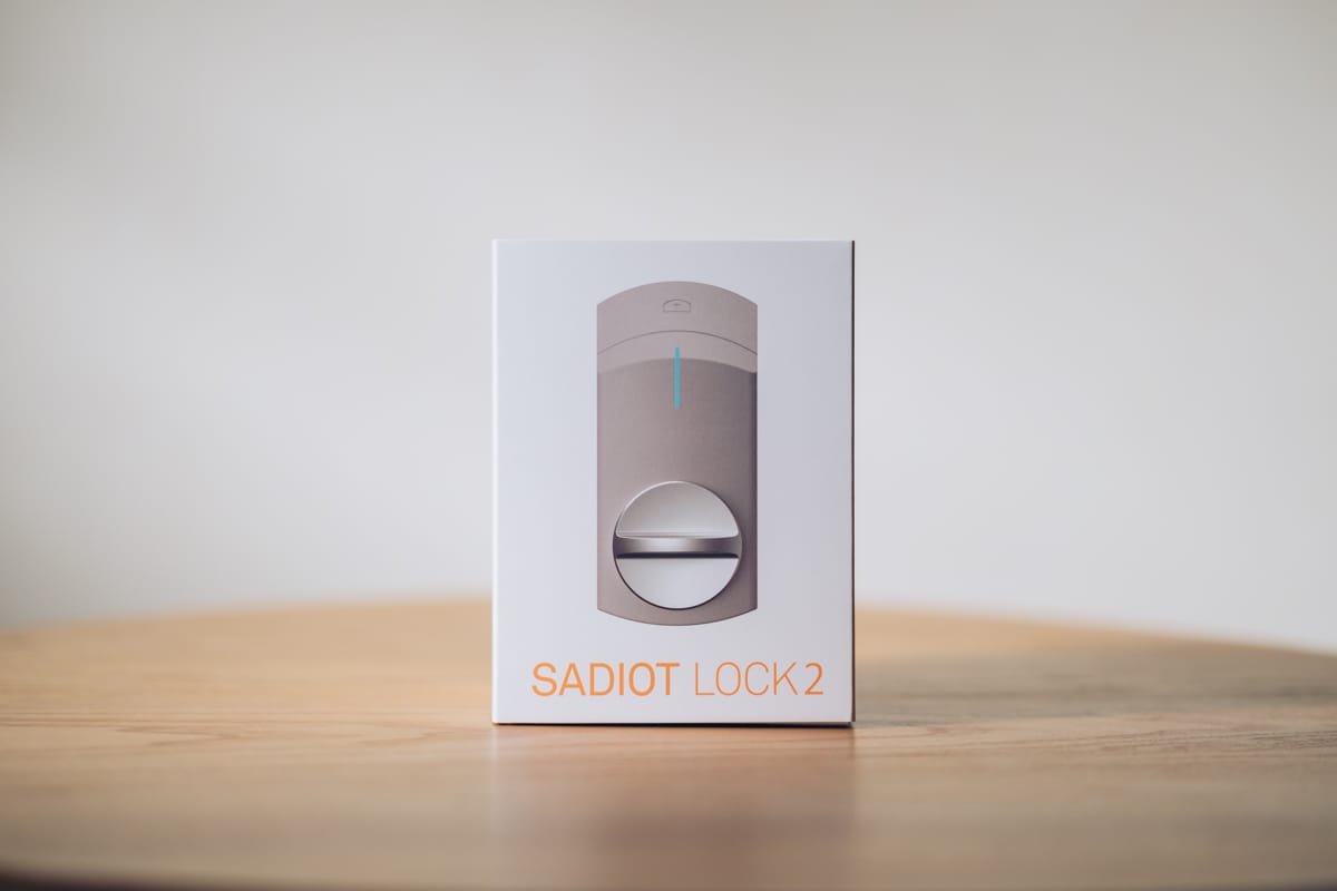 SADIOT LOCK2の製品パッケージ